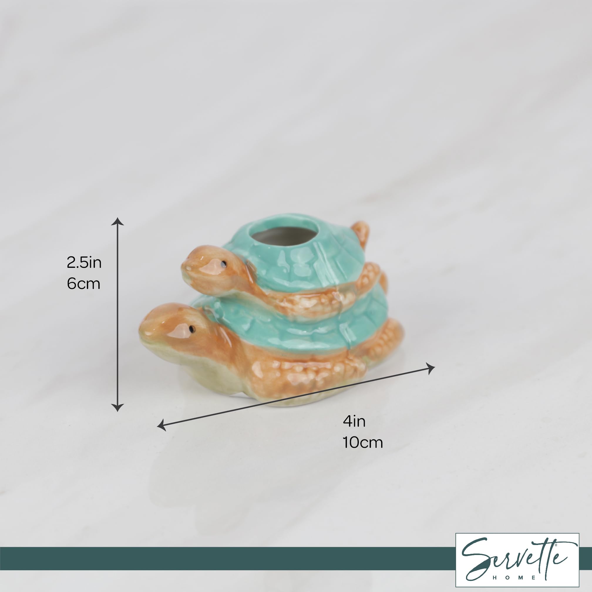 Amazon.com: Servette Home Animal Themed Ceramic Toothpick Holders